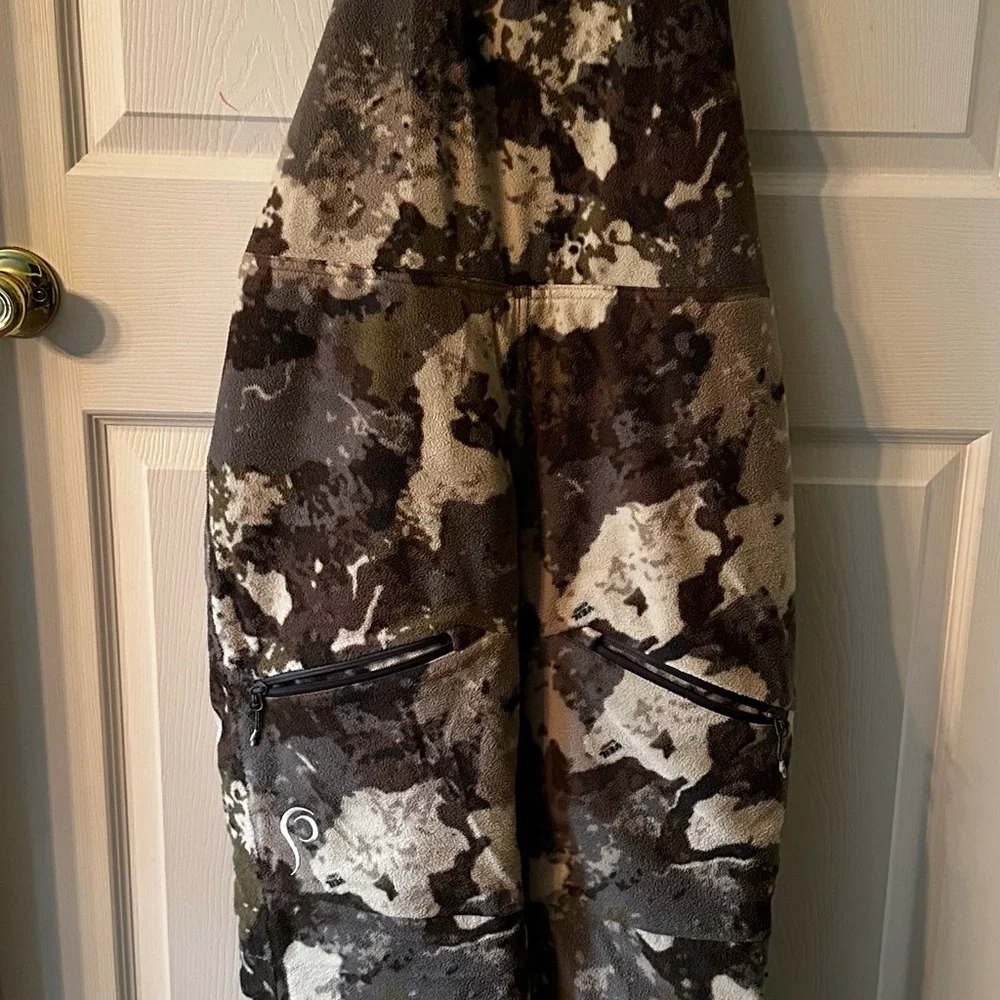 Prois GREANN PRIMALOFT GOLD INSULATED BIB HUNTING CAMO- Size MEDIUM EUC!! - Picture 9 of 11